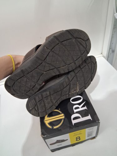 men's prospector austin 2.0 slide sandal - 8 - brown / black (Style: 1982232) image 3