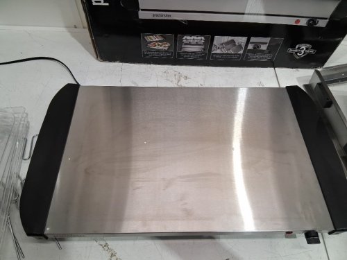 PROCTOR SILEX ADJUSTABLE HEAT BUFFET SERVER & FOOD WARMER WITH 3 OVEN-SAFE DISHES - 2.5QT /EACH- SILVER (MODEL : 34300RG) image 9