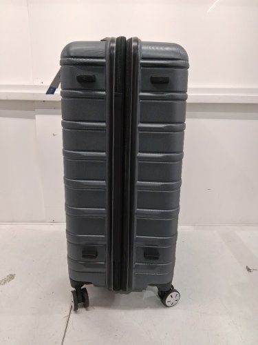 2pc Samsonite Omni 2 Hardside Expandable Spinner Luggage suitcase with telescopic handles - 22" & 24" - Solid Charcoal grey (model: 138449-3386) image 11