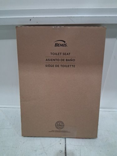 BEMIS SLOW CLOSE ELONGATED TOILET SEAT - 18.61" - WHITE (MODEL: 7300SLEC000) image 2