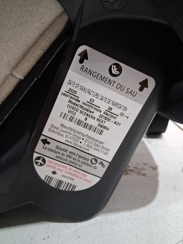 COSCO SCENERA NEXT CONVERTIBLE CAR SEAT - BLACKOUT (MODEL: 22183C-KOT) image 10