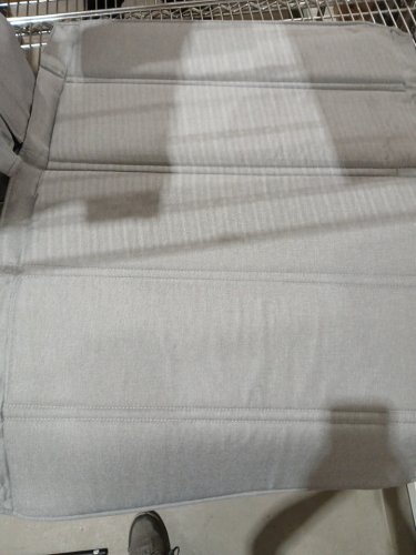 VASAGLE Bed Frame with Upholstered Headboard - twin - Dove Gray/black (MODEL:RMB983G01) image 6