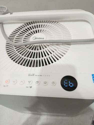 Midea cube smart wifi dehumidifier, compatible with alexa - 50 pint - 4,500 sq. ft - white (model: mad50s1qwt-A) image 5
