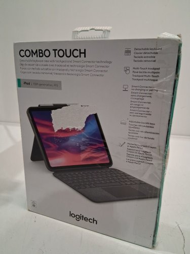 Logitech iPad Slim Folio Case with Integrated Wireless Keyboard for IPAD 7th, 8th, and 9th generation - Graphite (Model: 920-009473) image 3