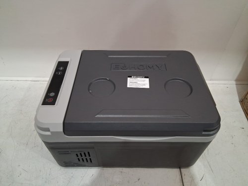 EUHOMY CAR REFRIGERATOR COMPRESSOR ELECTRIC COOLER WITH APP CONTROL - 12V - 10L - BLACK/GREY (MODEL: CF020-10GR-CAEH) image 9