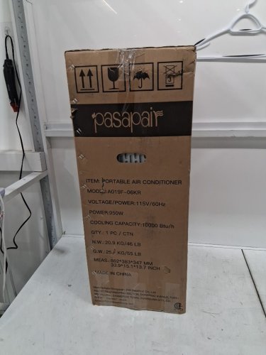Portable Air Cooler with Water Tank Evaporative Cooling - 8l - white/grey (model: zwn-112) image 6
