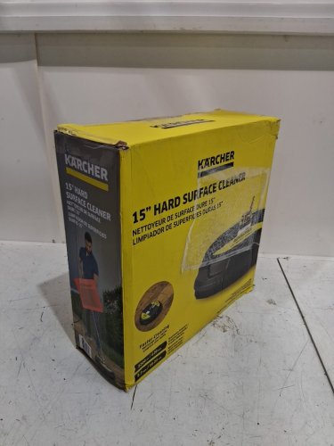 Karcher Hard Surface Cleaner for Gas Power Pressure Washers - 15" - 3200PSI Rating - Black (model: 8.641-035.0) image 2