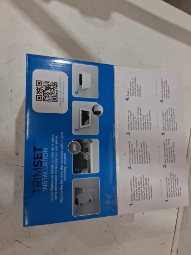 breeze easy easy install bathroom fan - 50/80/110 CFM - white (model:5192227) image 4