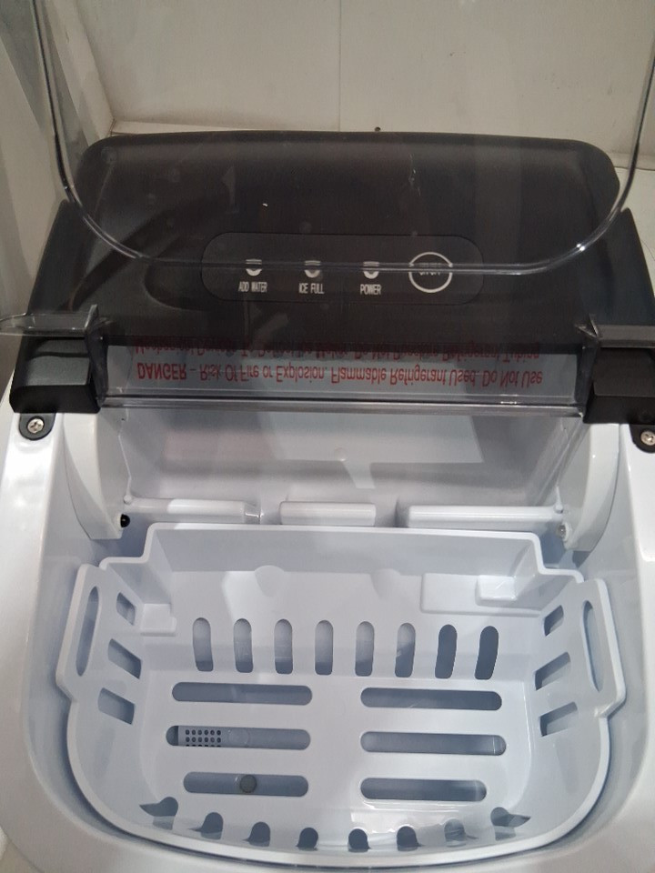 EUHOMY Countertop Ice Maker Machine - MAKES 26LB/Day - BLACK (MODEL: im-06d/IM001-Bbl-CAEH) image 3