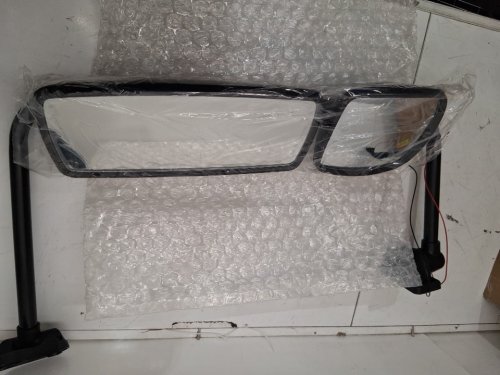 NIUPARTS Door Mirror Chrome HEATED w/Bracket Arm- RIGHT SIDE - FITS freightliner M2 (2004-16) - black (model: ca-fm2-0050b-R) image 5