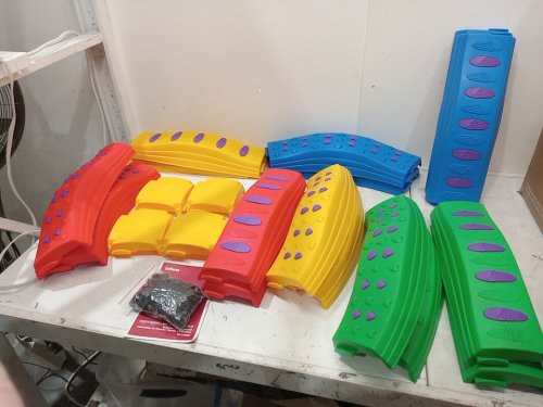 20PC infans kids balance beam stepping stones - multi-colour (model: uy10084cl) image 3