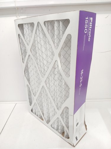 3M FILTRETE ULTRA ALLERGEN REDUCTION FILTER - 16" X 25" X 5" - WHITE image 2