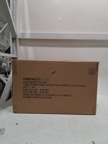 INTEX SX1500 Krystal Clear Sand Filter Pump for Above Ground Pools - 1500 GPH (model: 26643EG) image 2