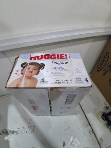 150PK HUGGIES SNUG AND DRY DIAPERS - SIZE 4 - MICKEY MOUSE image 4