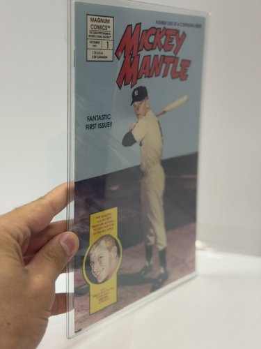MICKEY MANTLE ISSUE #1 MAGNUM COMICS DECEMEBER 1991 image 3
