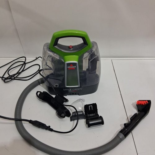 BISSELL LITTLE GREEN PORTABLE DEEP CLEANING VACUUM - 37OZ TANK MAX - GREEN/GREY (MODEL : 2513B) image 3