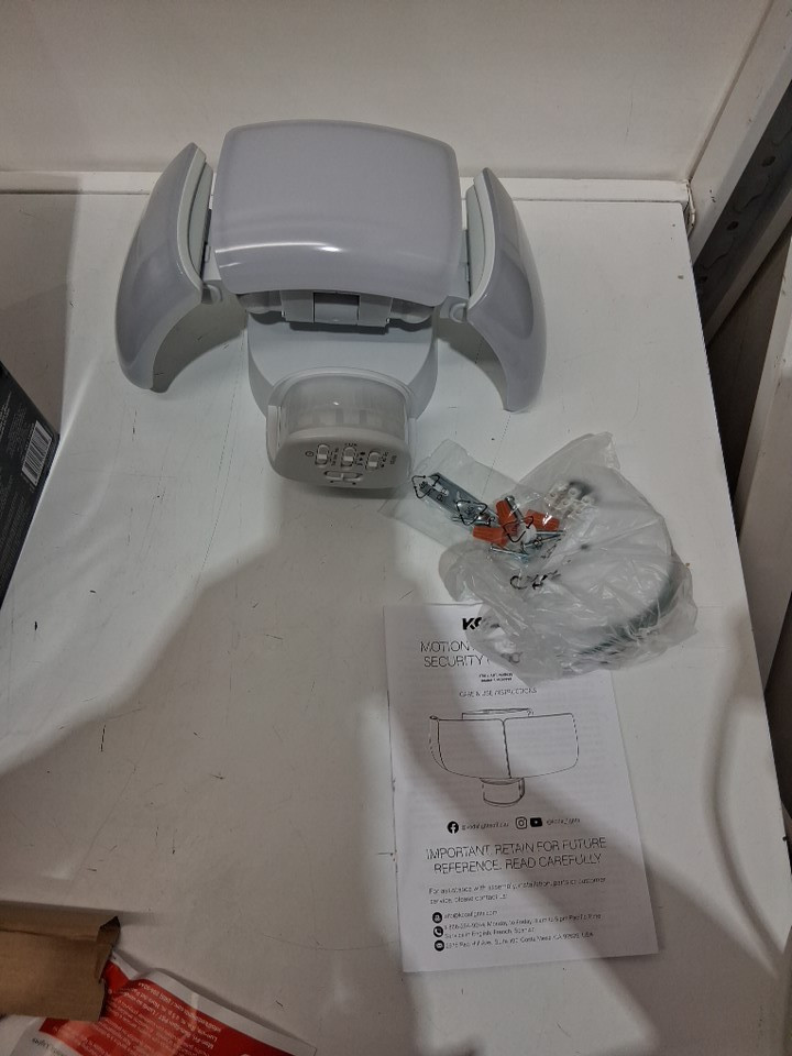 koda Motion-Activated LED Security Flood Light - 4800lm - white (model: 1938035/lm030878) image 3