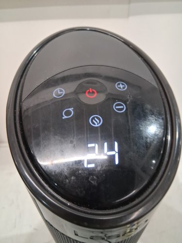 lasko electric ceramic tower heater with timer and remote - 1500w - 22"  - black (MODEL: CT22495C) image 3