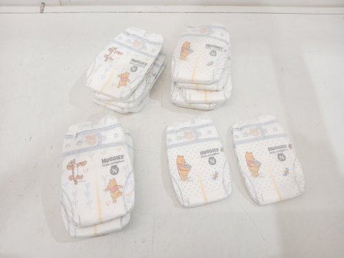 48PK HUGGIES LITTLE SNUGGLERS DIAPERS - SIZE N image 4