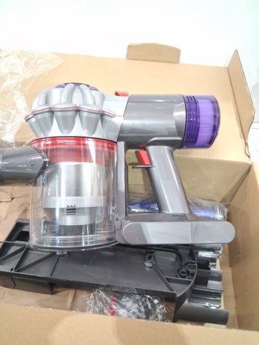 DYSON V8 plus Rechargeable HANDHELD stick VACUUM cleaner with attachments - grey/purple (model: sv25) image 7