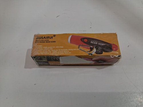 JIUSAIRUI Electronic Bear Horn for Safety - red image 4