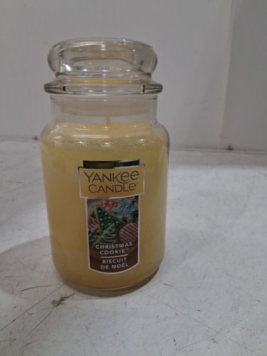 yankee candle scented candle - 22oz - Christmas cookie image 2