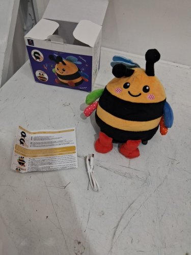baby hahaland interactive popping bee toy - 6m-12m image 3