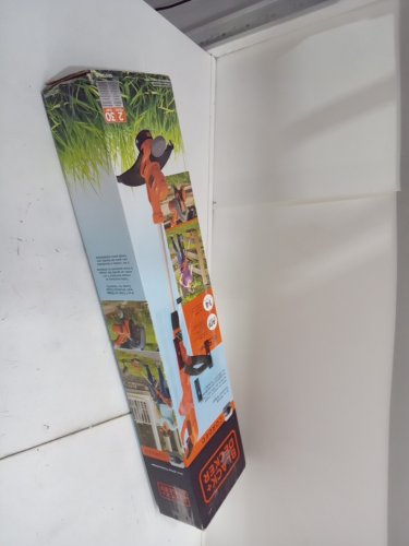 BLACK+DECKER CORDED AFS ELECTRIC STRING TRIMMER/EDGER - 6.5 AMP, 8000RPM - 14" - ORANGE/BLACK (MODEL: GH900) image 2