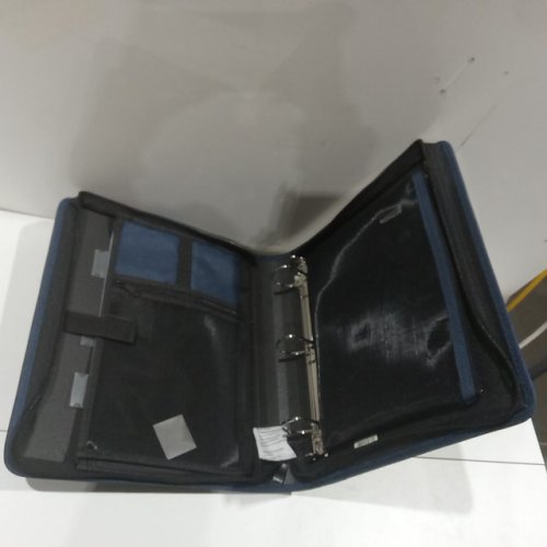 Hilroy Double Booster D-ring Zipper Binder with multiple pockets & pen holders - 2" - Navy (Model: 4304982) image 3