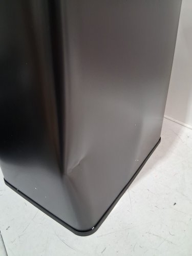 garvee Dual compartment step trash can - 16gal - black/stainless steel (model: phk_33uvmnf8) image 5