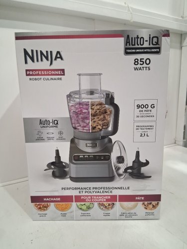 Ninja Professional Plus Food Processor With Auto-iQ Preset Programs -  850-Watts - BLACK (MODEL: BN600C) image 2