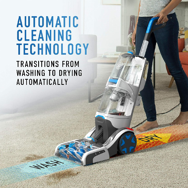 Hoover Smartwash Automatic Upright Carpet Cleaner - BLUE/white (MODEL: FH52001V) image 2