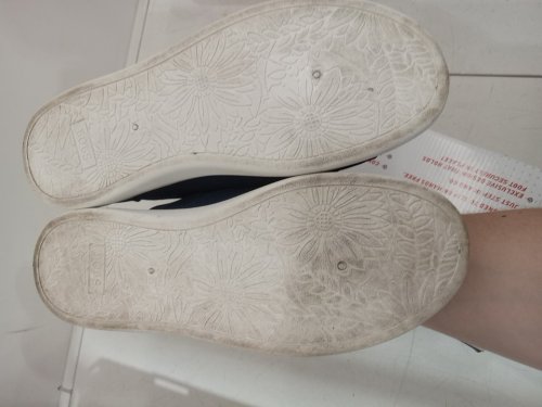 Women's Skechers Swift Fit Memory Foam Sneakers Shoes - Size 9 - NAVY/brass (style: 4888410) image 3