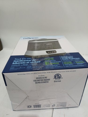 DR. BROWNS ALL-IN-ONE BABY BOTTLE / PACIFIER STERILIZER & DRYER - GREY (MODEL: AC177) image 4