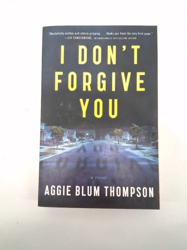 (paperback) i don't forgive you a novely by aggie blum thompson image 2