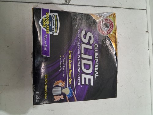 ARM AND HAMMER CLUMP & SEAL SLIDE 99.9% DUST FREE NON-STOP ODOUR CONTROL CAT LITTER - 20LBS image 2