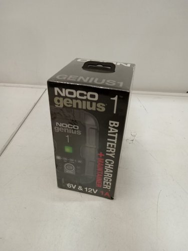 NOCO GENIUS1 1A Fully-Automatic Smart Charger - 6V/12V Battery Charger, Battery Maintainer, & Battery Desulfator With Temperature Compensation (model: genius1) image 2