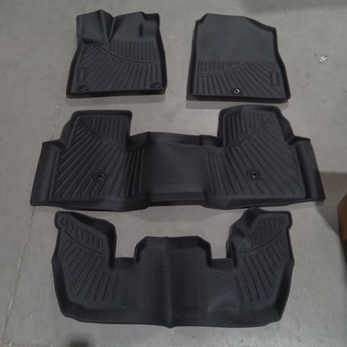 4pc FIILINES all weather Floor Mat Set for for Pilot 2023-2026  - Black (Model: ESP9) image 5