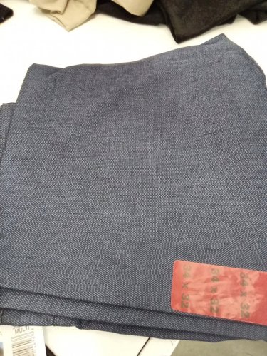 MEN'S KENNETH COLE REACTION STRAIGHT FIT 5 POCKET PANTS - 34WX32L- BLUE (STYLE: 3021555) image 2