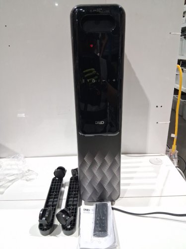 DREO electric Oil-filled radiator Heater with remote control - 1500w - dark Grey (Model: DR-HSH010) image 3