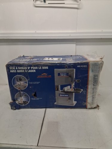 King Canada Wood Bandsaw with light & Laser - 9" - grey (model: KC-902C) image 2