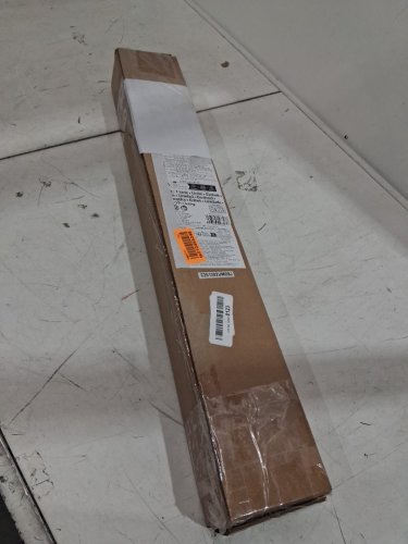 AMAZONBASICS ROOM DARKENING WRAP AROUND DOUBLE CURTAIN ROD - 48" - 88" - BLACK image 2