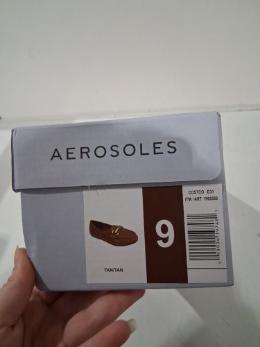 WOMEN'S Aerosoles Slip on Loafer shoes- size 9 - tan (style: 1968559) image 2