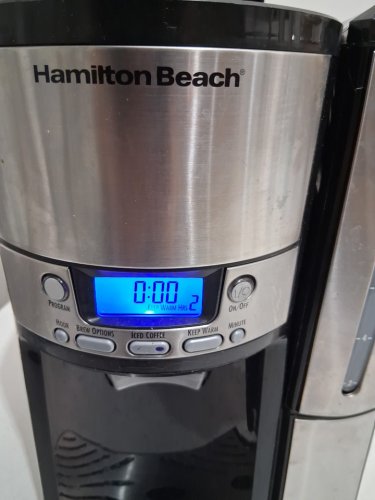 HAMILTON BEACH Brewstation Dispensing Coffee Maker - 12-Cup Capacity - Black/Stainless Steel (MODEL: 47950) image 6