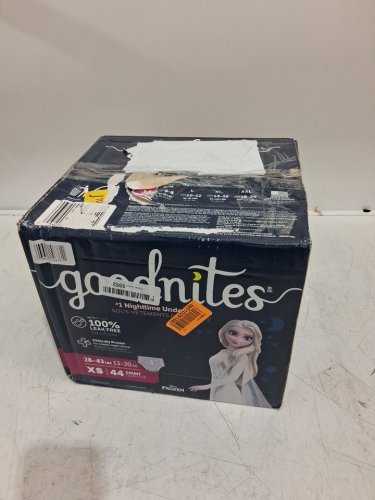 44PK GOODNITES POTTY TRAINING UNDERWEAR FOR GIRLS - EXTRA SMALL - DISNEY FROZEN image 3