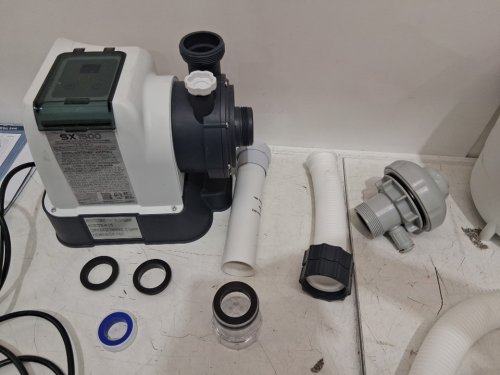 INTEX SX1500 Krystal Clear Sand Filter Pump for Above Ground Pools - 1500 GPH (model: SF90110-2) image 4
