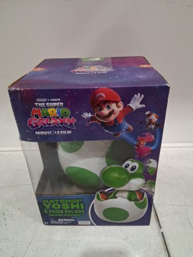 the SUPER MARIO GALAXY MOVIE HATCHIN’ YOSHI INTERACTIVE TOY (model: 60331UFT) image 2