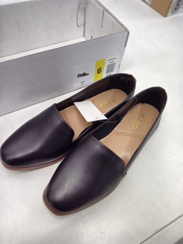 women's aldo hollie slip on loafer - size 6 - black (style : 1946236) image 2