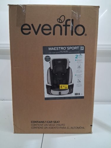 2-IN-1 EVENFLO MAESTRO SPORT BOOSTER CAR SEAT - 22LBS TO 110LBS MAX - GRANITE (MODEL: 34912203C) image 10