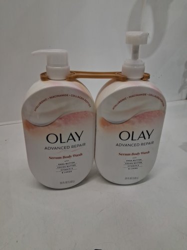 2PK OLAY ADVANCED REPAIR SERUM BODY WASH - 35 FL OZ (1.03 L)/EACH image 2